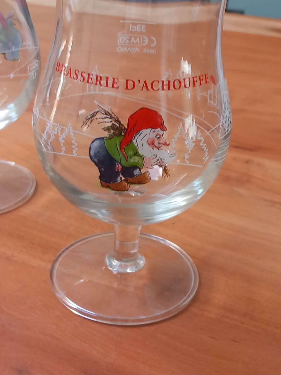 La Chouffe bier en wijnglazen NIEUW!