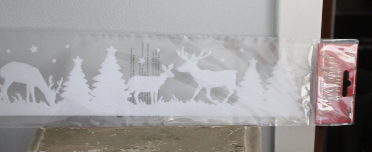 Nieuw in verpakking raamdecoratie stikker