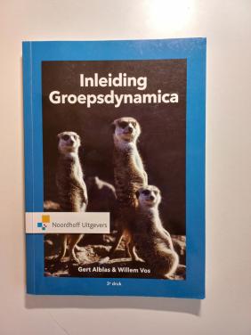 Studieboek - Inleiding in groepsdynamica