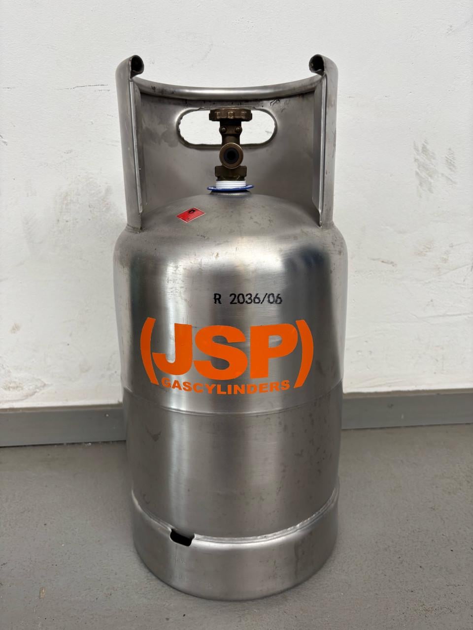 RVS Gasfles 5kg JSP
