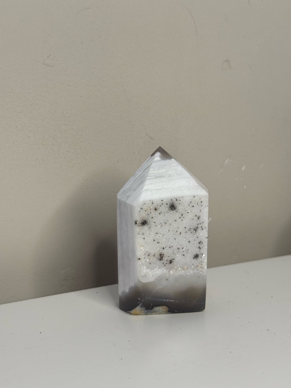 Druzy agaat puntjes