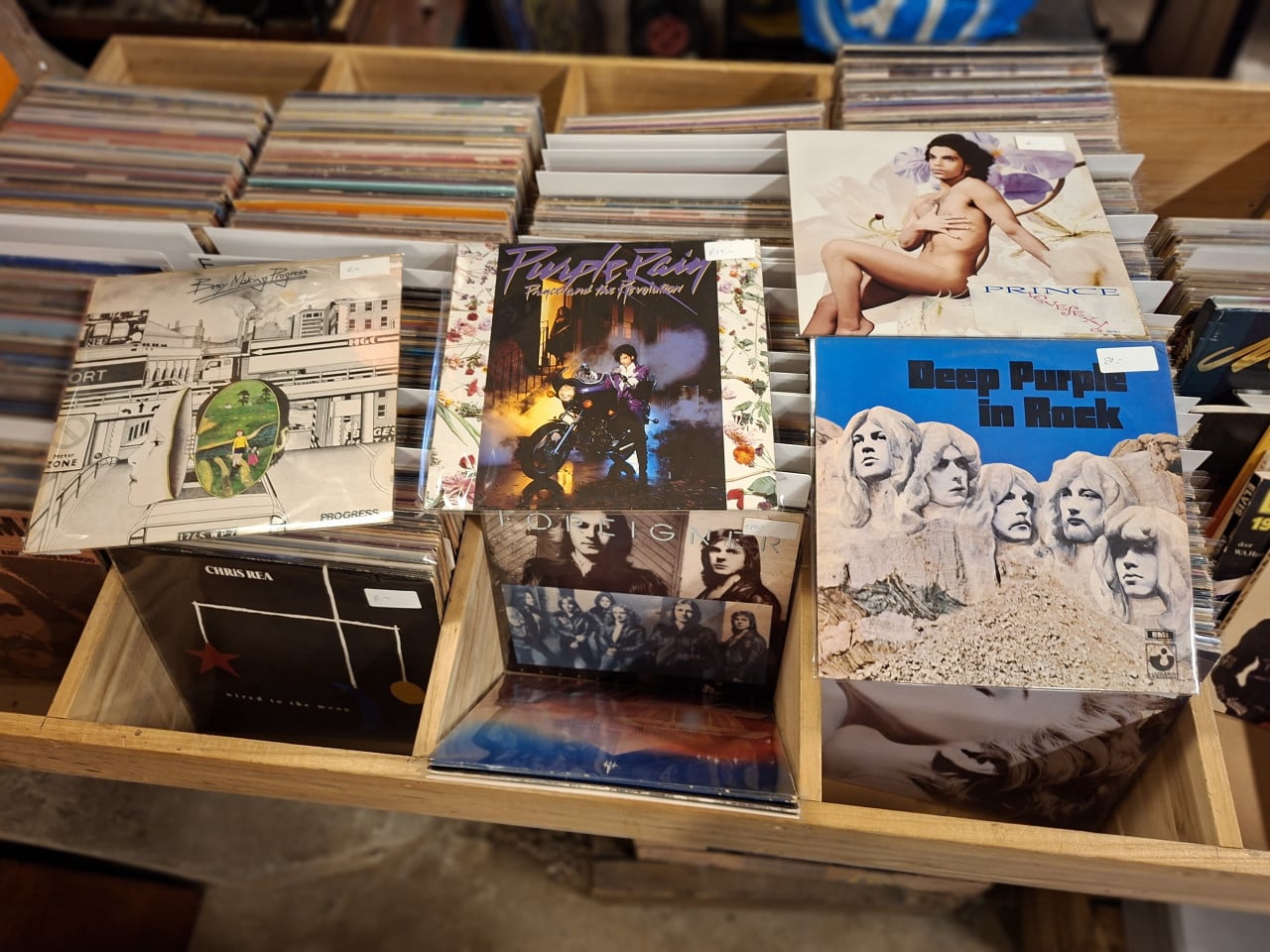 In en verkoop lps
