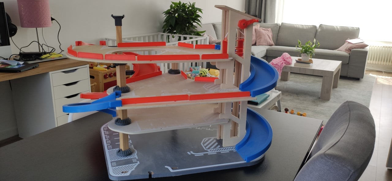 Speelgoed garage