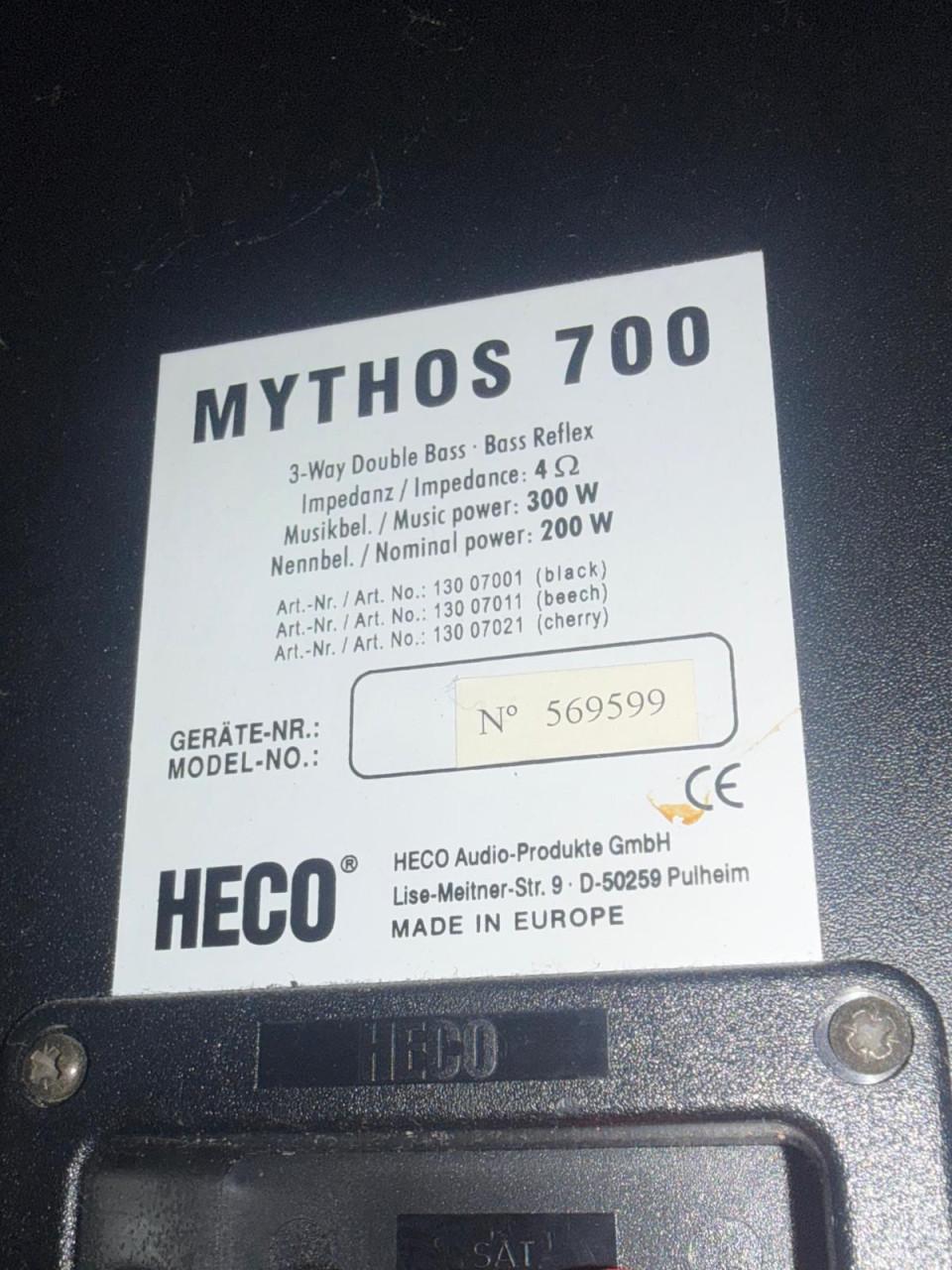 Krachtig HiFi Luispreker set Mythos 700