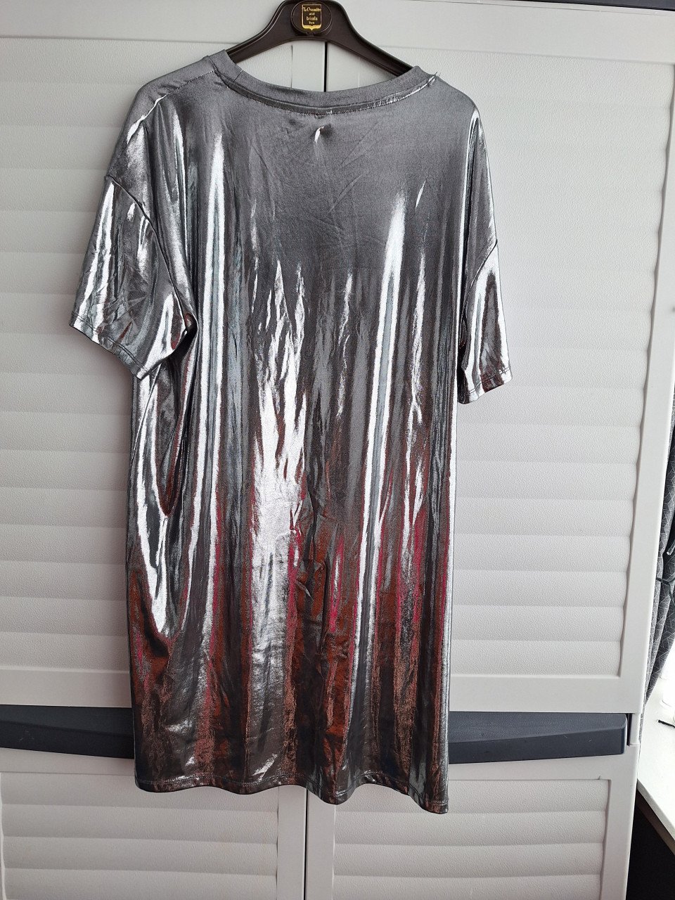 Bling glans jurk H&M 42