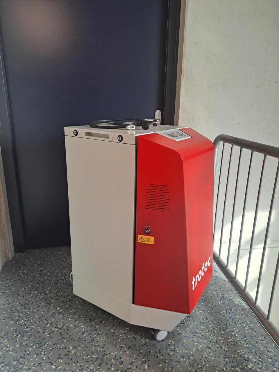 Trotec Amos duo-plus 230 mobiele laser afzuiging