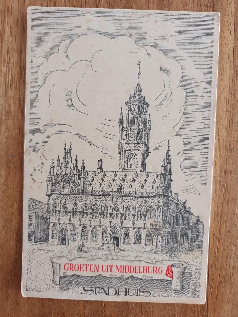 Groeten uit Middelburg, Stadhuis 1920-1940
