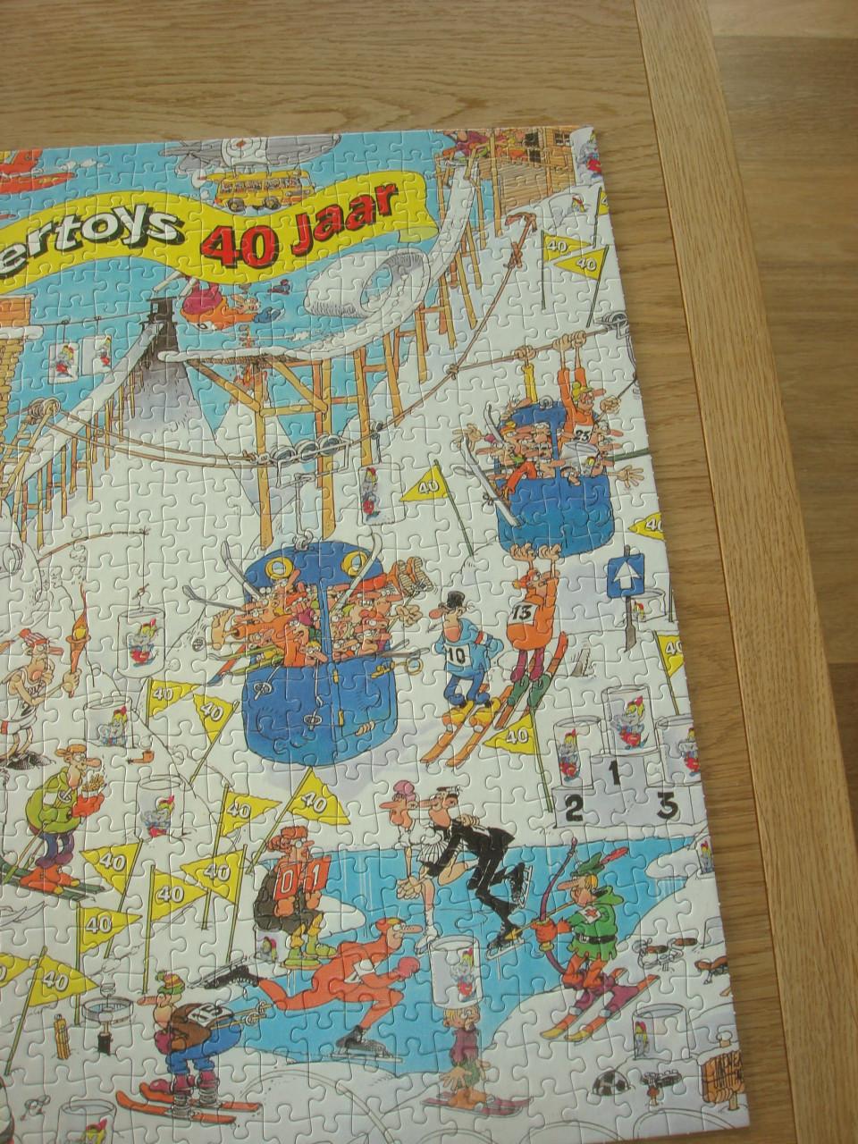 Te koop Complete Jan van Haasteren puzzel Intertoys 40 jaar