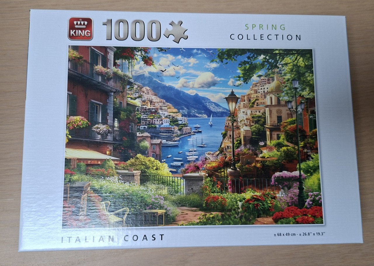 King puzzels 1000 stukjes