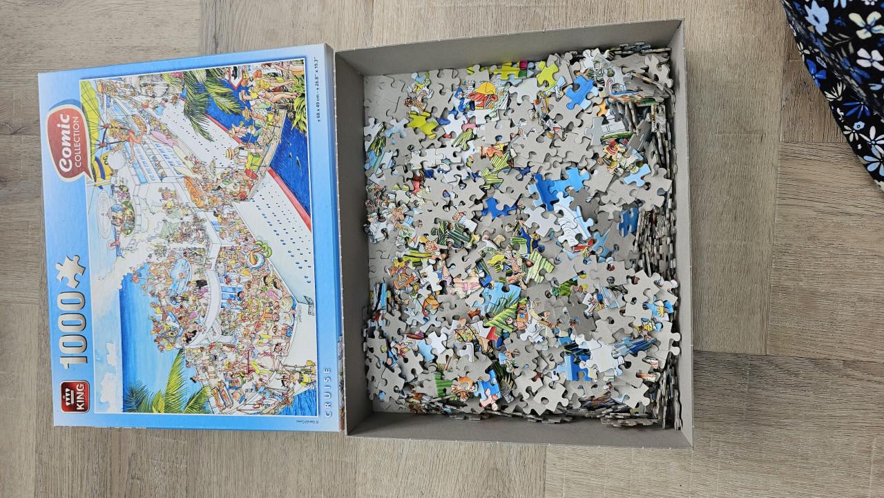 Comic collection cruise puzzel 1000 stukjes