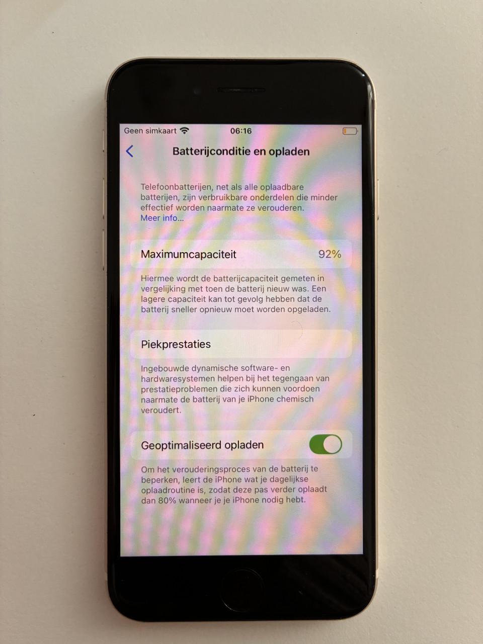 Apple iPhone SE 64GB Wit