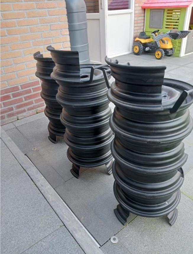 Mooie stevige tuinkachels tekoop!