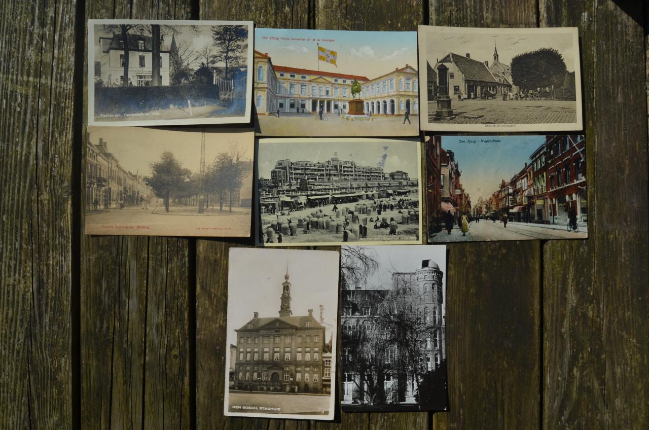 29 Ansichten Geografie Nl en Bel. begin 20e eeuw.