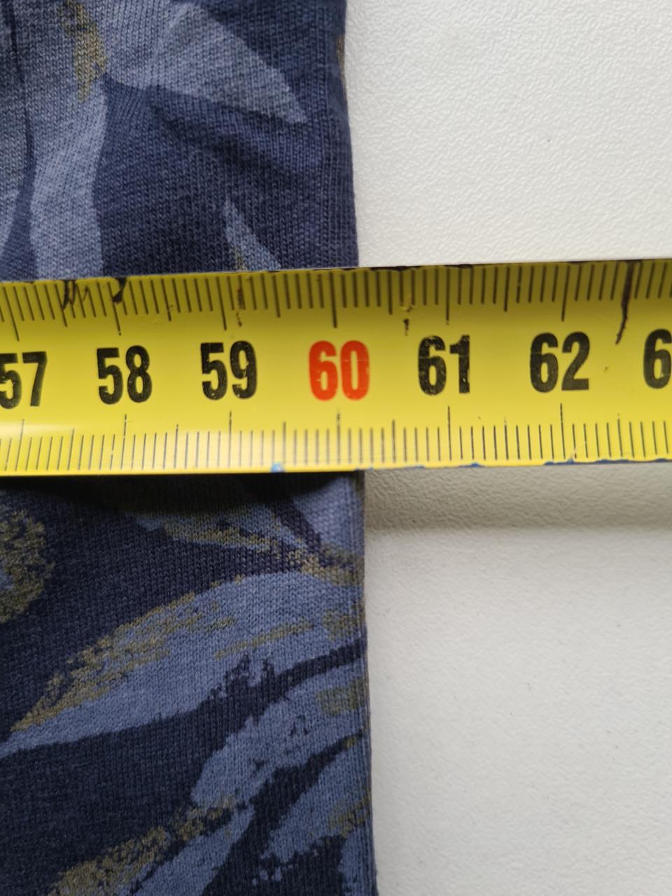 WE donker blauw / blauw print Tshirt Maat XXL