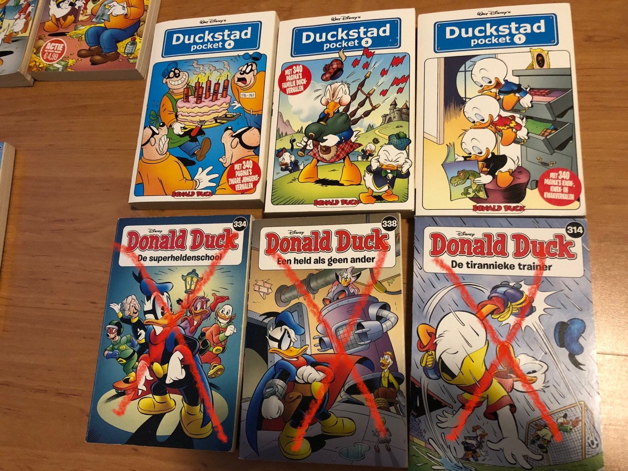 Donald Duck pockets