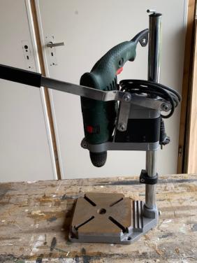 Boorstandaard met Bosch boormachine