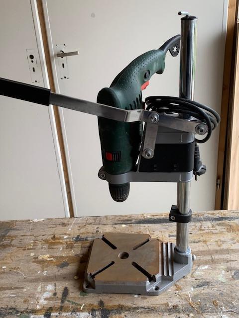 Boorstandaard met Bosch boormachine
