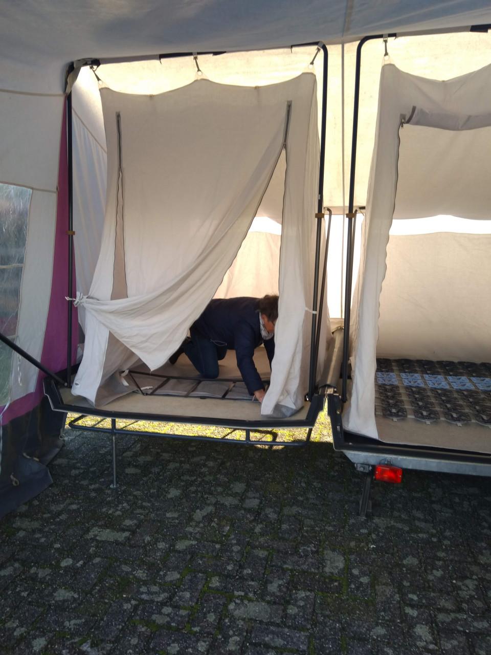 Oude vouwwagen