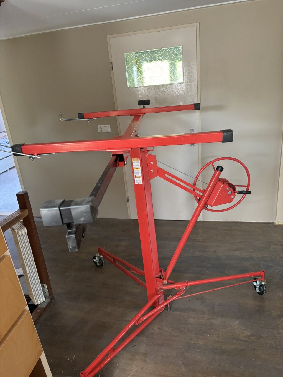 Te koop: Gipsplaatlift
