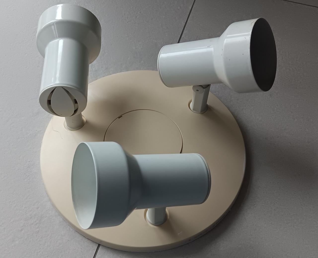 PLAFOND LAMP met 3 spotjes