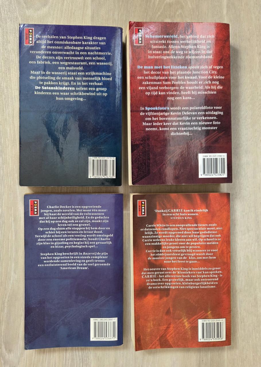 Stephen king, 4 boeken