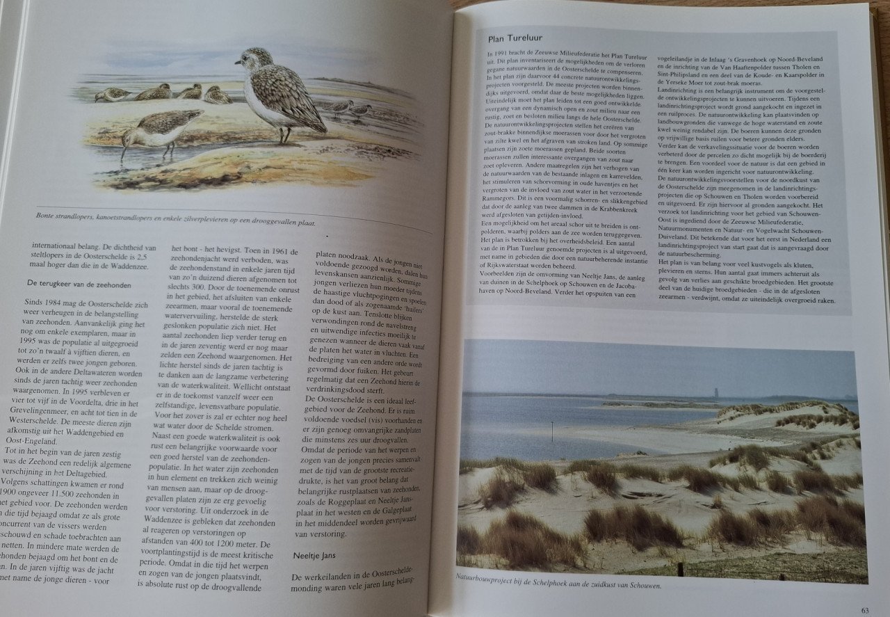 Natuur in Zeeland,  tussen zee en zoom, door Winant Halfwerk