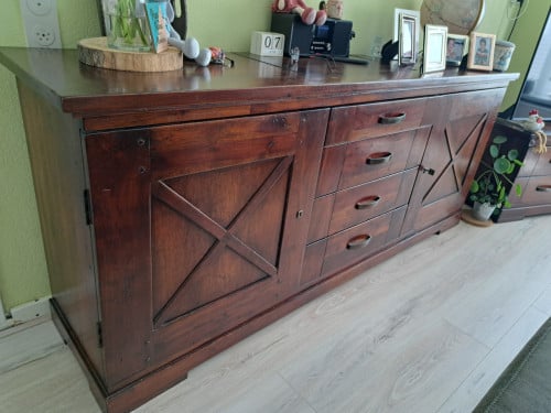 Dressoir, TV meubel, spiegel
