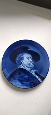 Delfs blauw bord