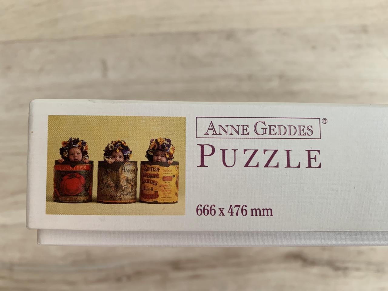 2 puzzels Anne Geddes 900 stukjes