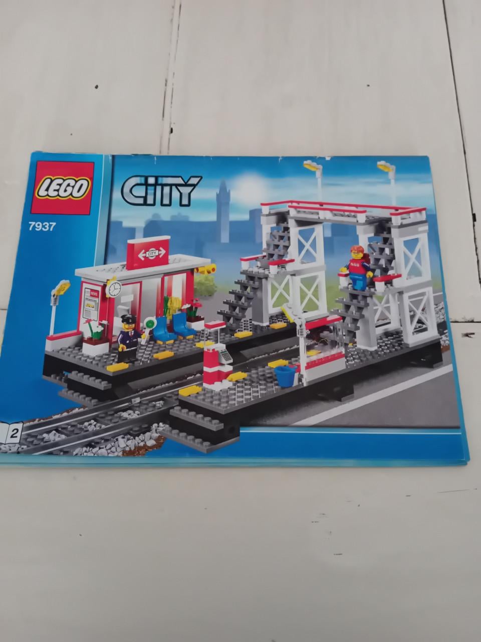 Lego city spoorweg station nr 7937