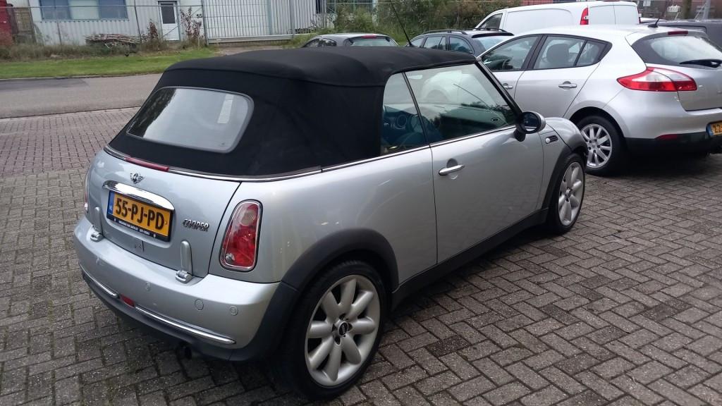 Mini Cooper 1.6 Cabrio bj:2004 lm-velgen apk 2027 i.z.g.st