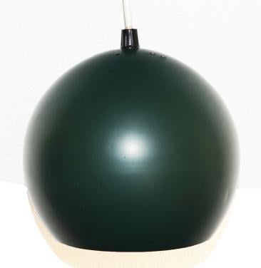 HALA vintage space age hanglamp "Dot" donkergroen