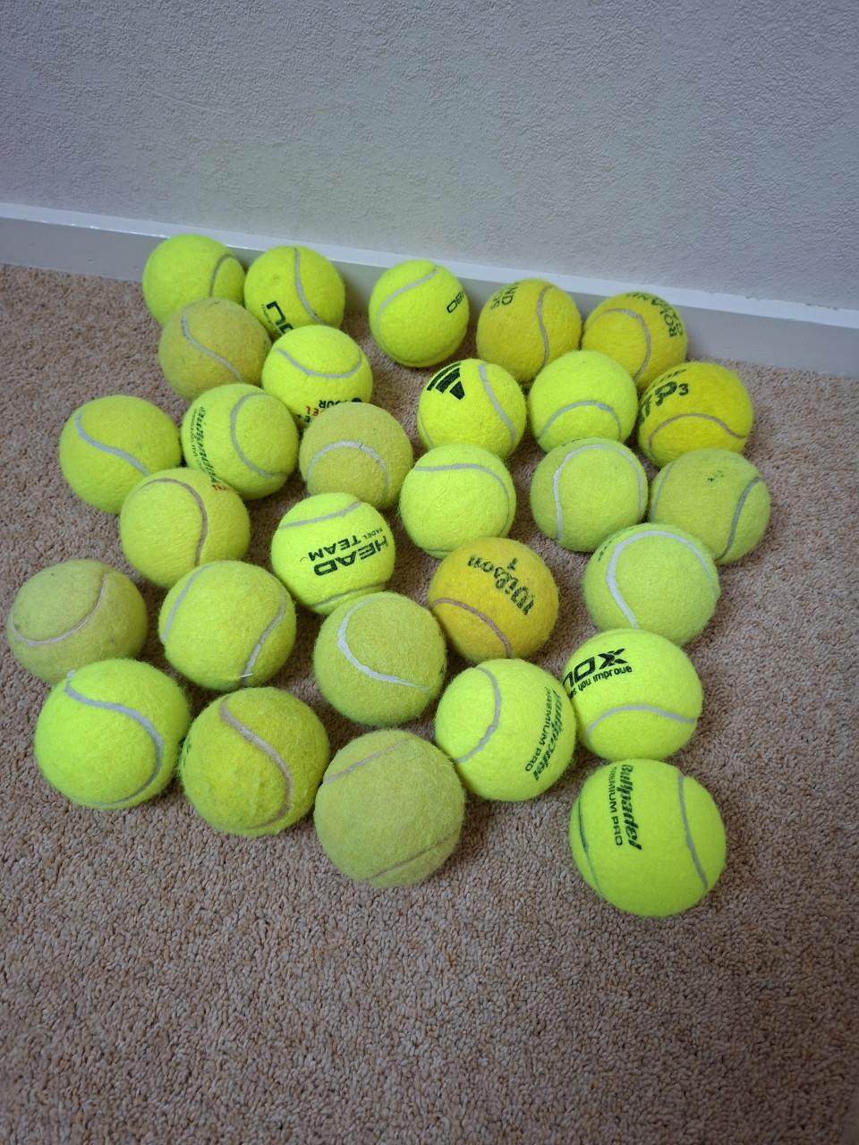 30 tennisballen