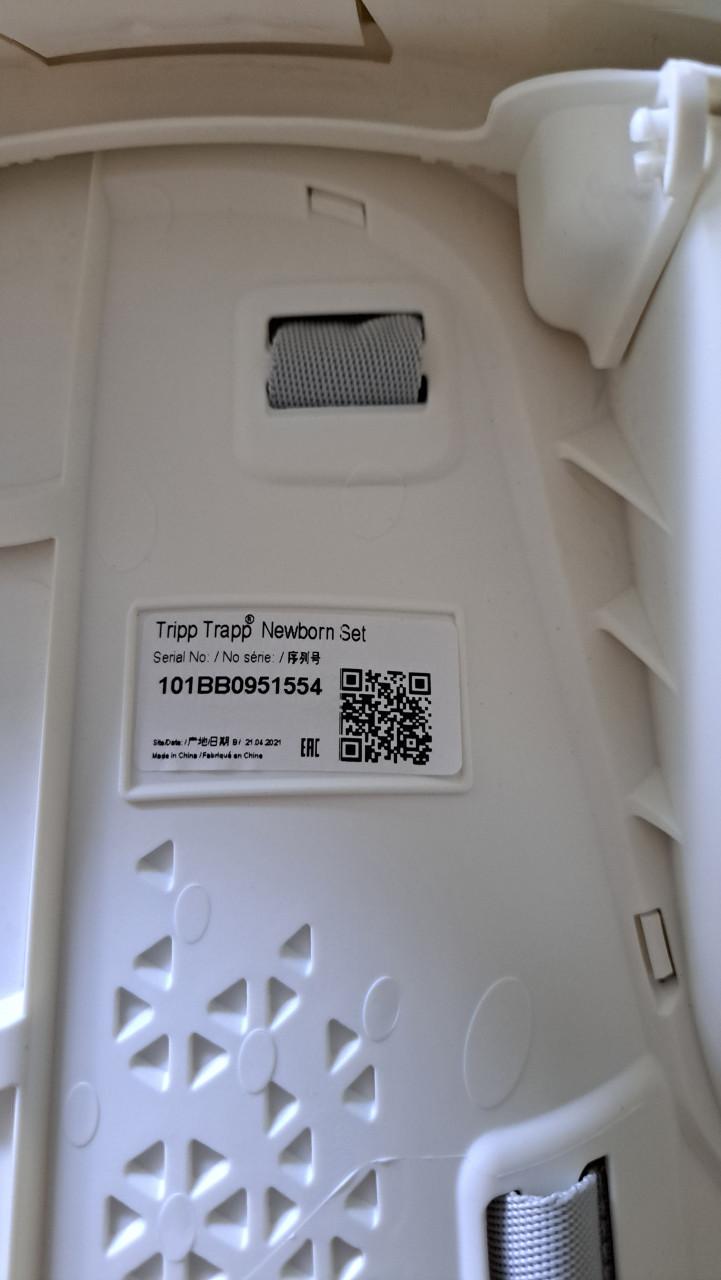 Stokke Tripp Trapp wit compleet met Newborn en Verkleiner