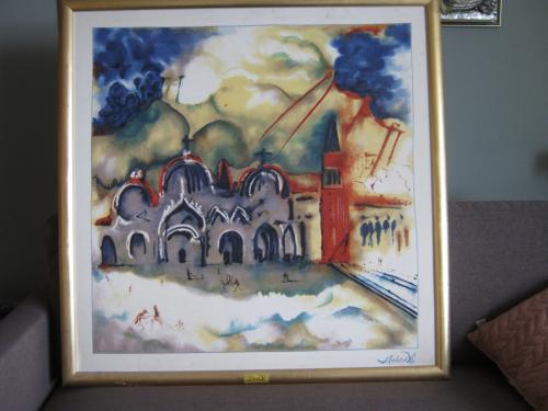 Zeefdruk Salvador Dali.