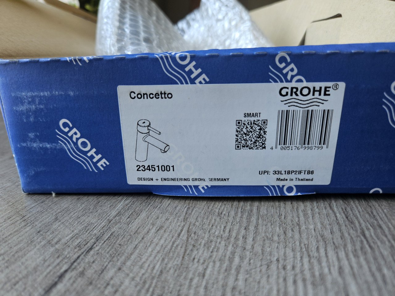 Grohe Concetto wastafelmengkraan chrome