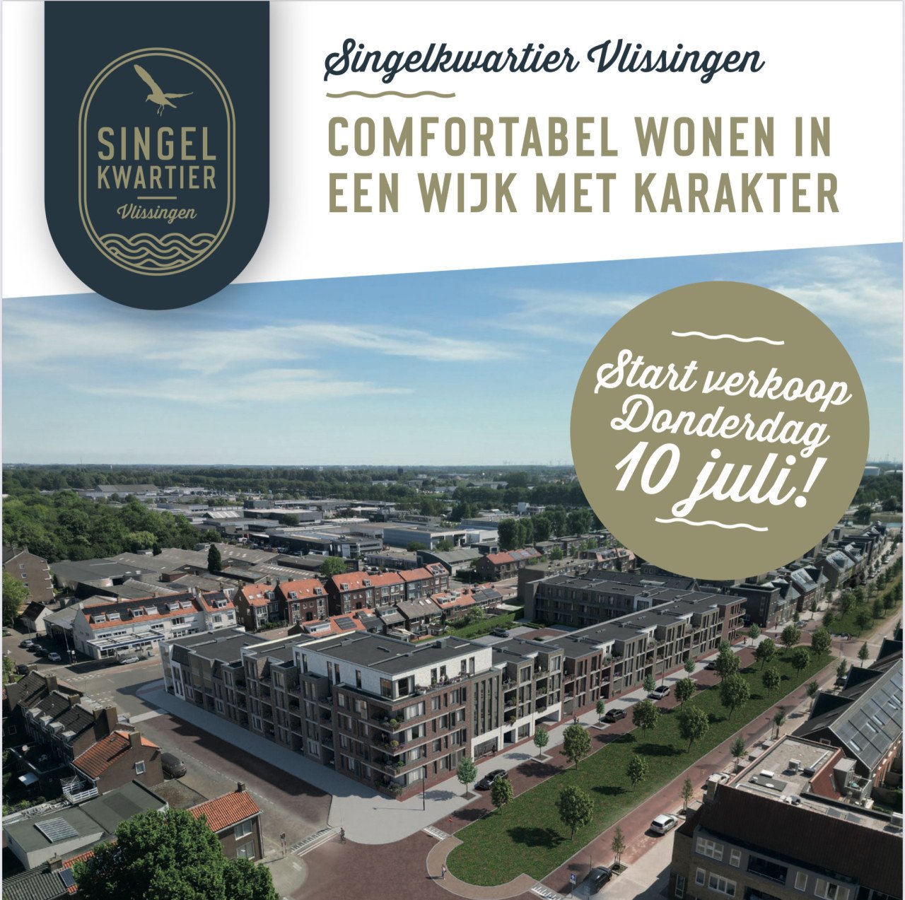 START VERKOOP 73 APPARTEMENTEN