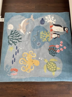 IKEA vloerkleed pinguïns