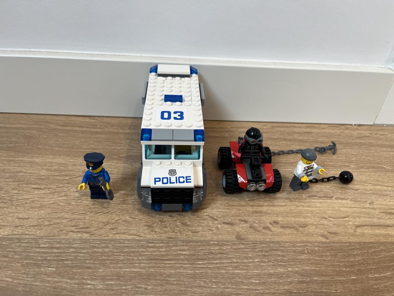 LEGO gevangenen transport voertuig