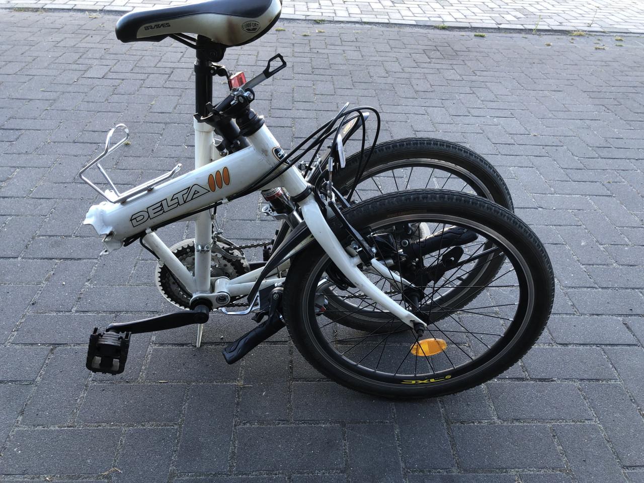 Te koop:  Vouwfiets met achtervering en 21 versnelling