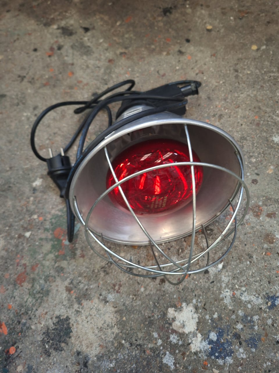Nieuwe broedlamp