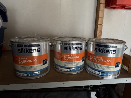 Binnen verf nieuw en dicht