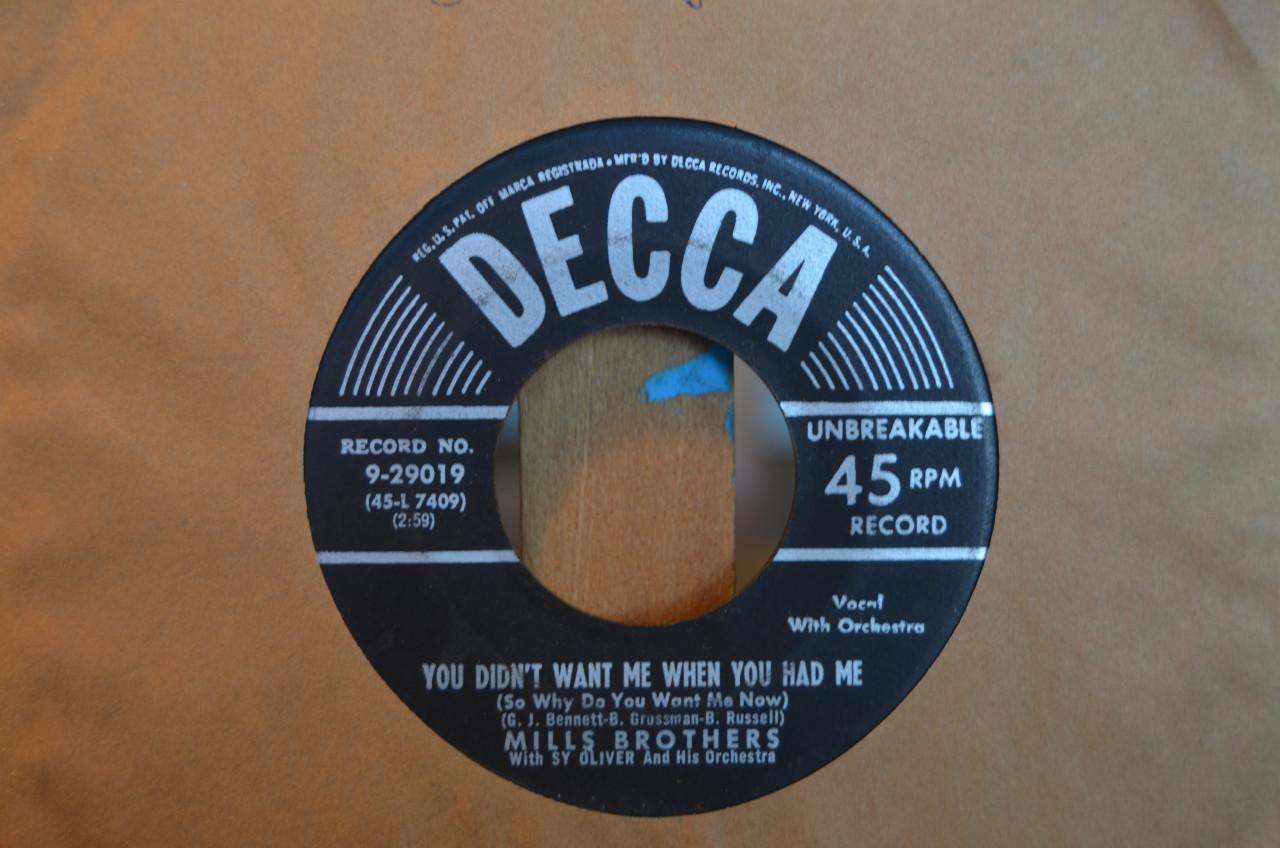 Diverse singles 'The Mills Brothers'