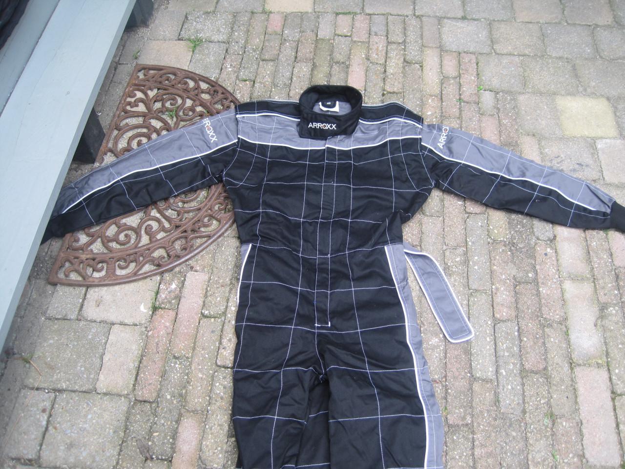 Karting overall + harnas