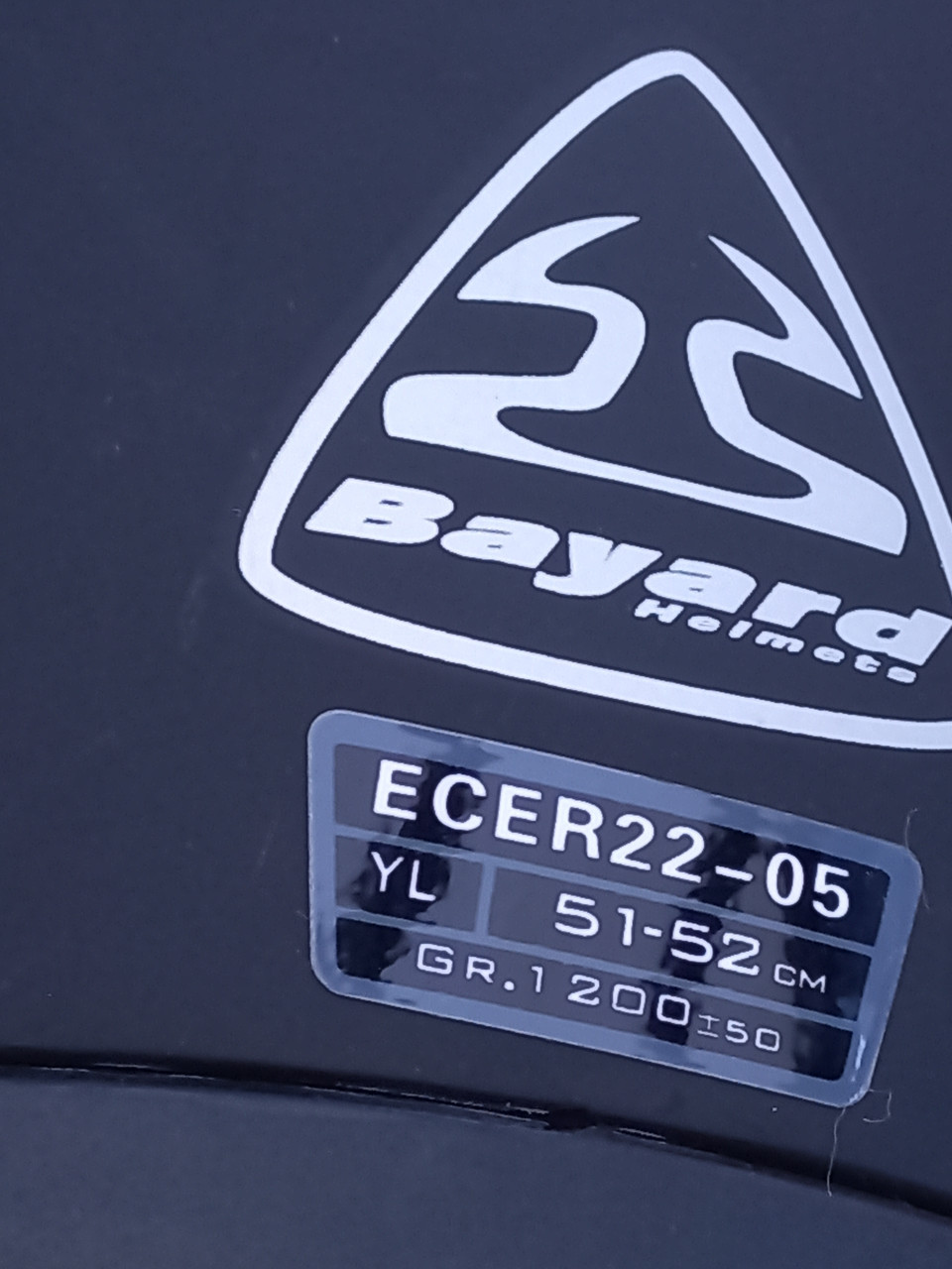Bayard motorhelm .YL 51-52 cm