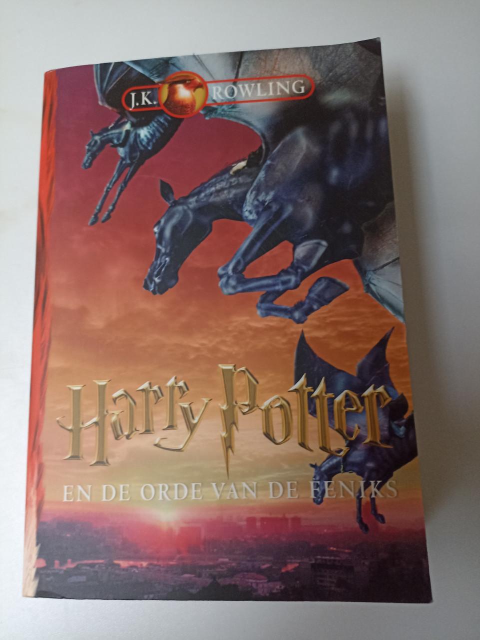 Harry Potter boeken 5 stuks