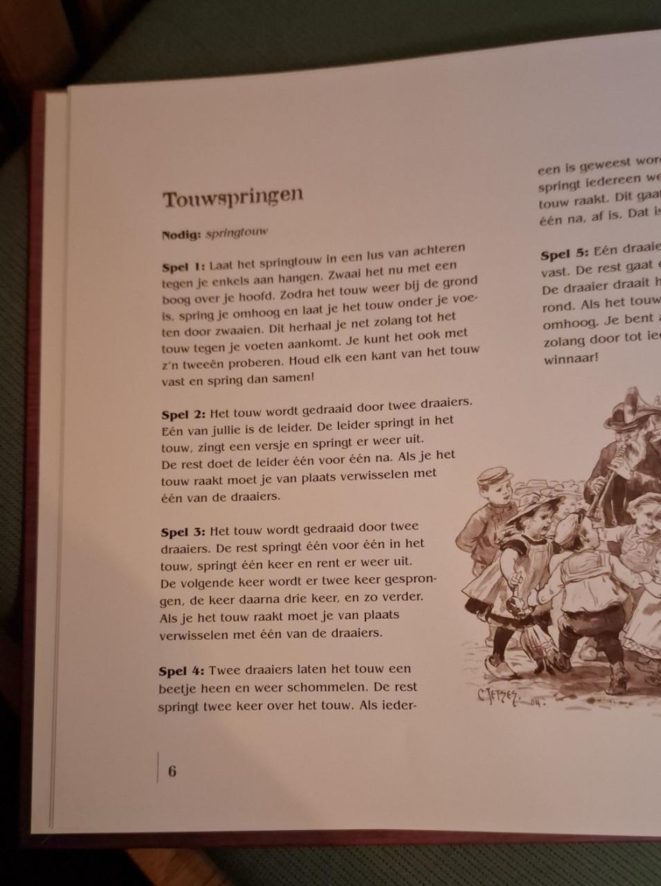 Ot en Sien, Uit de wereld van Oud-Hollandse spelletjes! (tek. van C.Jetses)