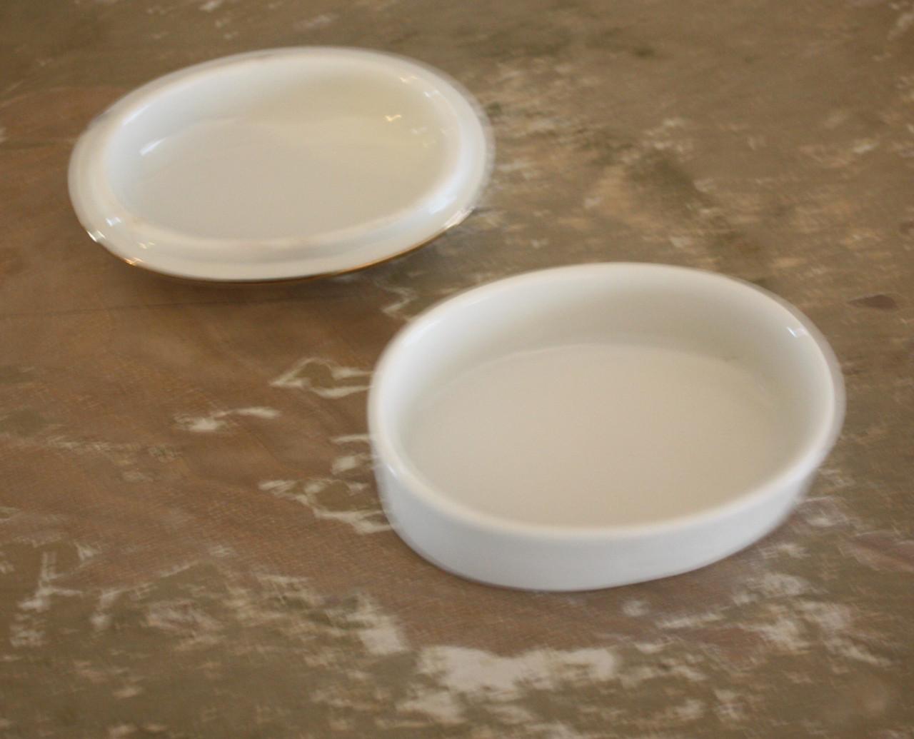 Stenen potje met vogel print