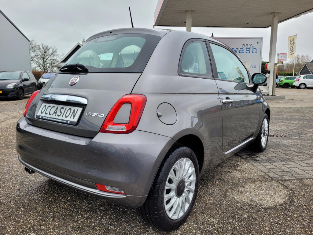 Fiat 500 1.0 hybrid star u connect i navi by app i 70pk