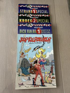 Stripboeken joop klepzeiker en knudde